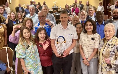 Congratulations, Andrew Wade, District 7610 Rotarian of the Year!