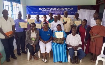 Rotary Club of Muyenga Launches WASH Training at Kabule Health Center III